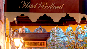 Hotel Ballard Signage